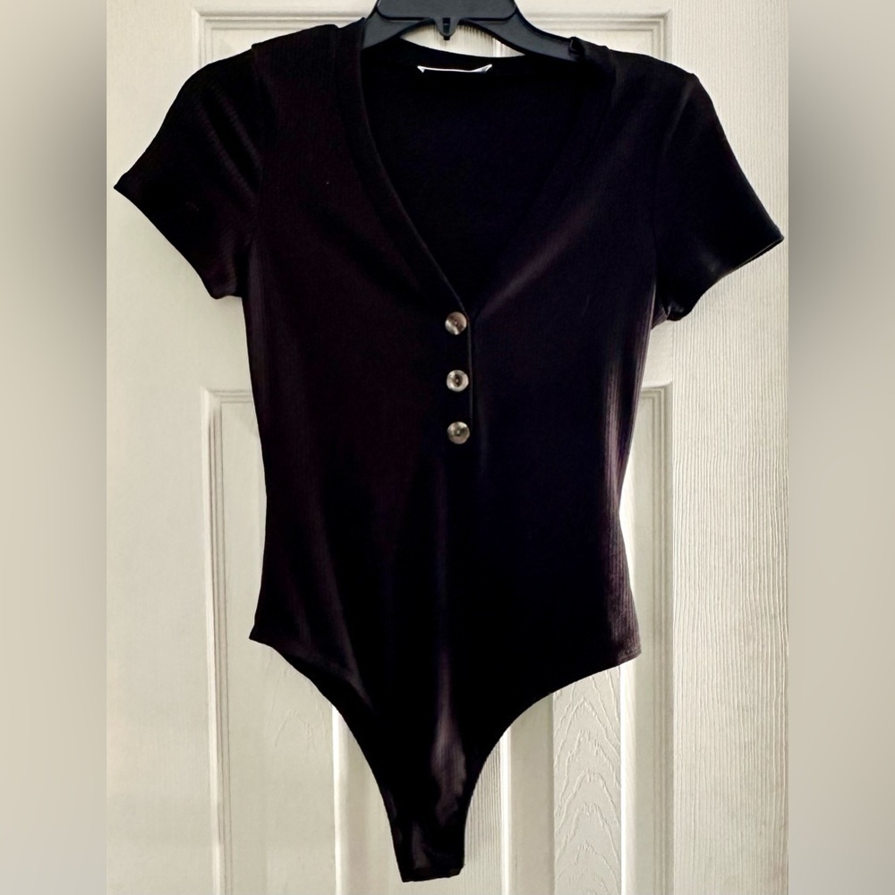 Three button Bodysuit